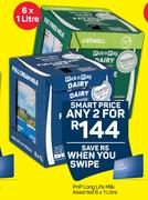 PnP Long Life Milk Assorted-For Any 2 x 6 x 1Ltr