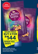 Nestle Quality Street Chocolate And Toffees Assortment-For 2 x 435g