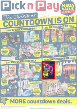 Pick n Pay Kwazulu-Natal : The Christmas Countdown Is On (17 December - 20 December 2020), page 4