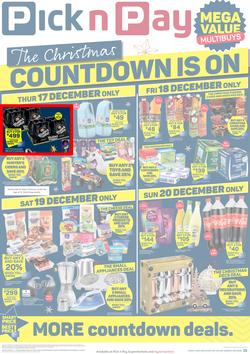 Pick n Pay Kwazulu-Natal : The Christmas Countdown Is On (17 December - 20 December 2020), page 4