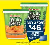 Clover Fruits Of The Forest Or Classic Low Fat Dairy Snack Assorted-For Any 2 x 1Kg