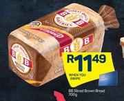 BB Sliced Brown Bread-700g