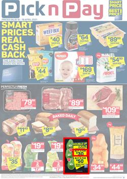 Pick n Pay Kwazulu-Natal : Weekend Deals (15 April - 18 April 2021), page 1