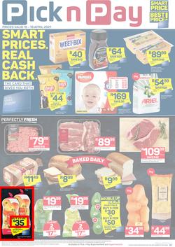 Pick n Pay Kwazulu-Natal : Weekend Deals (15 April - 18 April 2021), page 1