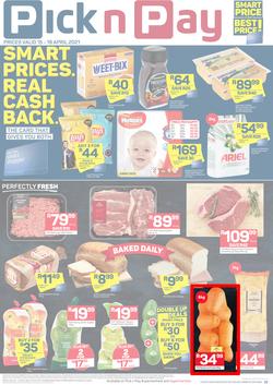 Pick n Pay Kwazulu-Natal : Weekend Deals (15 April - 18 April 2021), page 1