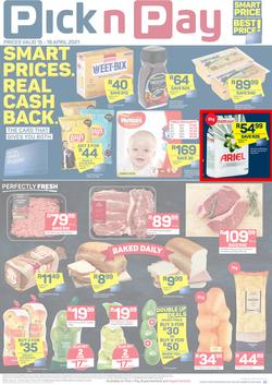 Pick n Pay Kwazulu-Natal : Weekend Deals (15 April - 18 April 2021), page 1
