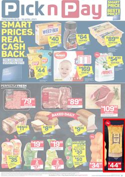 Pick n Pay Kwazulu-Natal : Weekend Deals (15 April - 18 April 2021), page 1