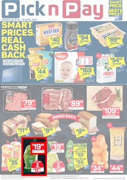 Pick n Pay Kwazulu-Natal : Weekend Deals (15 April - 18 April 2021), page 1
