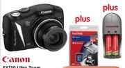 Canon SX130 Ultra Zoom Camera Bundle-Per Bundle