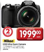 Nikon L120 Ultra Zoom Camera 