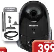 Hisense Bagged Cylinder Vacuum Cleaner-1600w