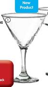 Martini Glasses 6 Pack-225ml