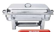 Aro Rectengular Chafing Dish-8 Ltr