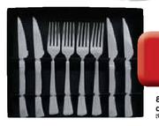 Steak Knife & Fork Set-8 Pcs