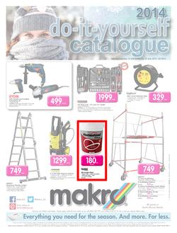 Makro : DIY Catalogue ( 10 Jun - 23 Jun 2014 ) , page 1