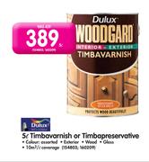 Dulux 5L Timbavarnish Or Timbapreservative