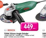 Bosch 720W 115mm Angle Grinder PWS-720