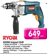 Ryobi 850W Impact Drill PD-852VR