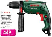 Bosch 500W Impact Hammer Drill PSB500RE