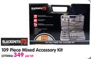Blacksmith 109 Piece Mixed Accessory Kit-Per Kit