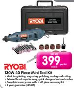 Ryobi 130W 40 Piece Mini Tool Kit-Per Kit