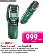 Bosch Detector And Laser Level Kit PMD10+PLL5-Per Kit