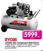 Ryobi 2200W 150L Compressor Belt Driven AC3150