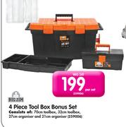 Big Jim 4 Piece Tool Box Bonus Set