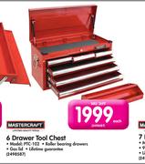 Mastercraft 6 Drawer Tool Chest PTC-102