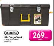 Addis 89L Cargo Trunk With Metal Latchers