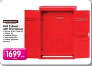 Mastercraft Wall Cabinet With One Drawer