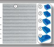 Big Jim Blue Storage Bin No.3 240mm-Each