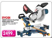 Ryobi 1800W 254mm Dual Rail Sliding Mitre Saw CSS1800