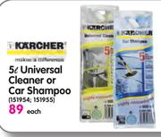 Karcher 5ltr Universal Cleaner Or Car Shampoo Each
