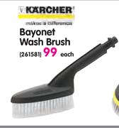 Karcher Bayonet Wash Brush Each