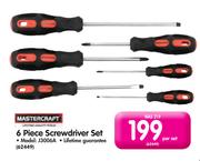 Mastercraft 6-Piece Screwdriver Set J3006A