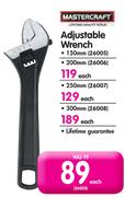 Mastercraft 150mm Adjustable Wrench