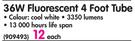 36W Flourescent 4 Foot Tube-Each