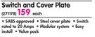 Lesco Switch And Cover Plate Each