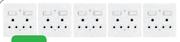 Lesco 4x4 Socket And Cover Plate-2 Lever