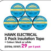 Hawk Electrical 5 Pack Insulation Tape