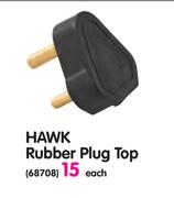 Hawk Rubber Plug Top Each