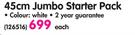 Elfa 45cm Jumbo Starter Pack-Each