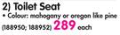 Wildberry Toilet Seat -Each