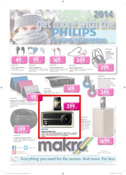 Makro : Philips Catalogue ( 10 Jun - 16 Jun 2014 ), page 1