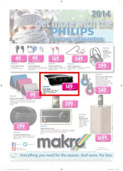 Makro : Philips Catalogue ( 10 Jun - 16 Jun 2014 ), page 1