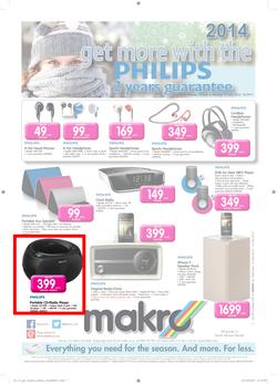 Makro : Philips Catalogue ( 10 Jun - 16 Jun 2014 ), page 1