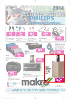 Makro : Philips Catalogue ( 10 Jun - 16 Jun 2014 ), page 1