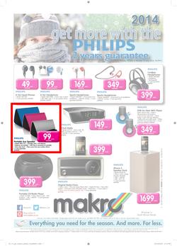 Makro : Philips Catalogue ( 10 Jun - 16 Jun 2014 ), page 1