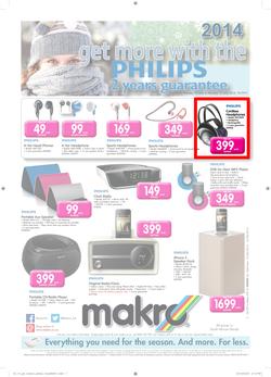 Makro : Philips Catalogue ( 10 Jun - 16 Jun 2014 ), page 1